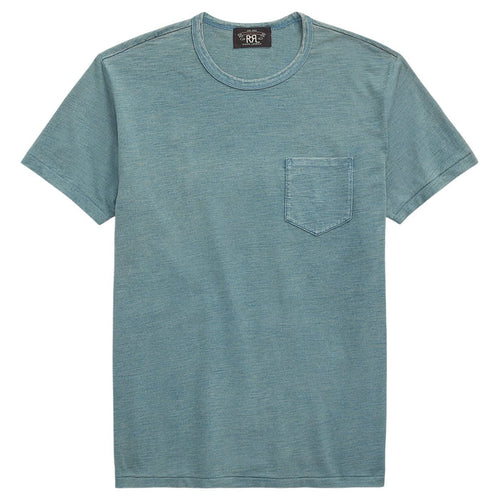 RRL by Ralph Lauren Jersey Pocket T-Shirt - Indigo Blue