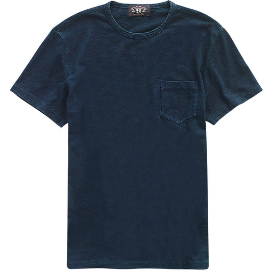RRL by Ralph Lauren Jersey Pocket T-Shirt - Indigo