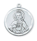 Scapular Necklace - Sterling Silver 24"