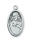 Scapular Necklace - Sterling Silver