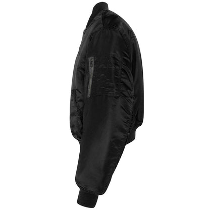 Schott NYC MA-1 90's Fit Bomber Jacket - Black