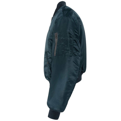 Schott NYC MA-1 90's Fit Bomber Jacket - Navy