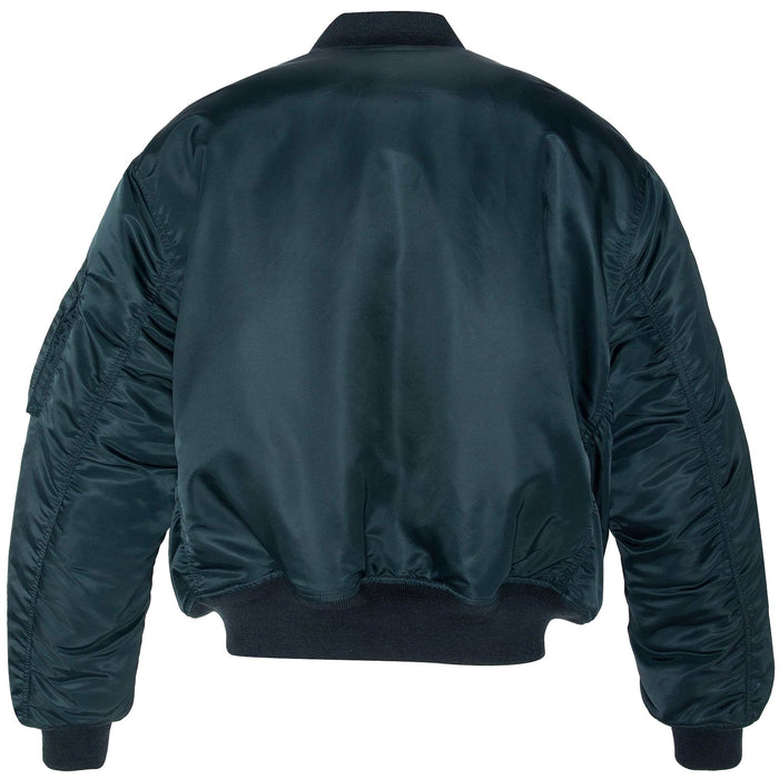 Schott NYC MA-1 90's Fit Bomber Jacket - Navy