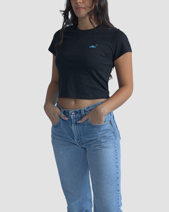 Sea Turtle Women's Crop - Follow Your Legend