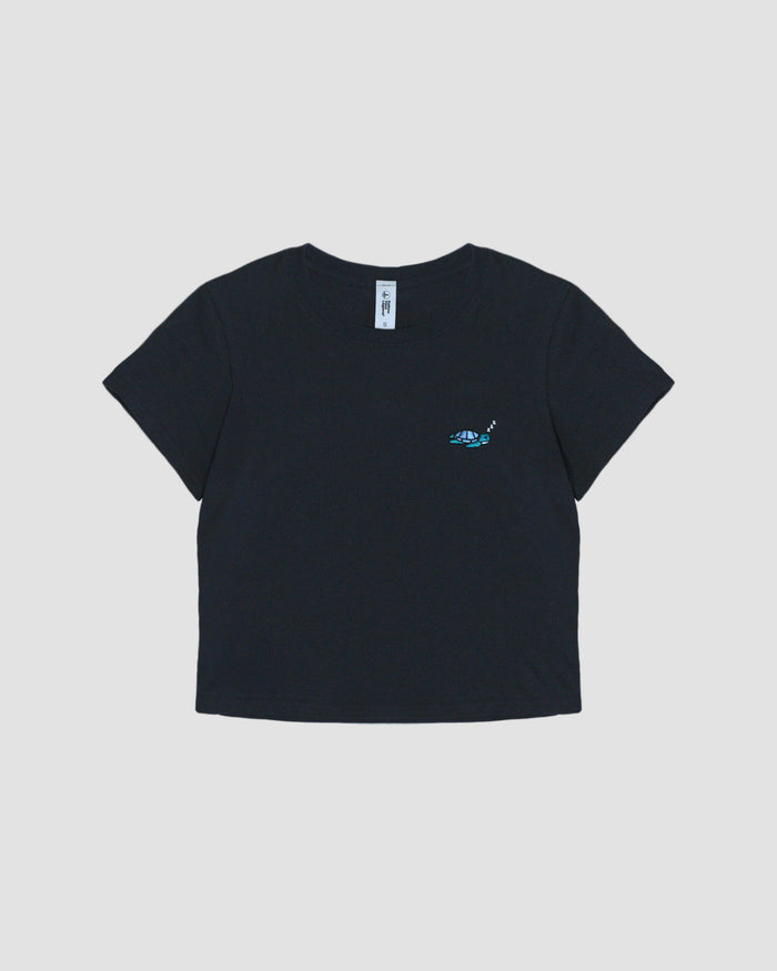 Sea Turtle Women's Crop - Follow Your Legend