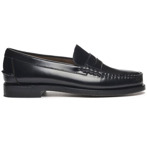 Sebago Classic Dan Leather Loafer - Black