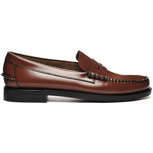 Sebago Classic Dan Leather Loafer - Brown