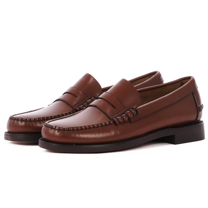 Sebago Classic Dan Leather Loafer - Brown