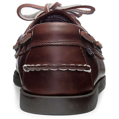 Sebago Docksides Portland Leather Boat Shoes - Brown Gum