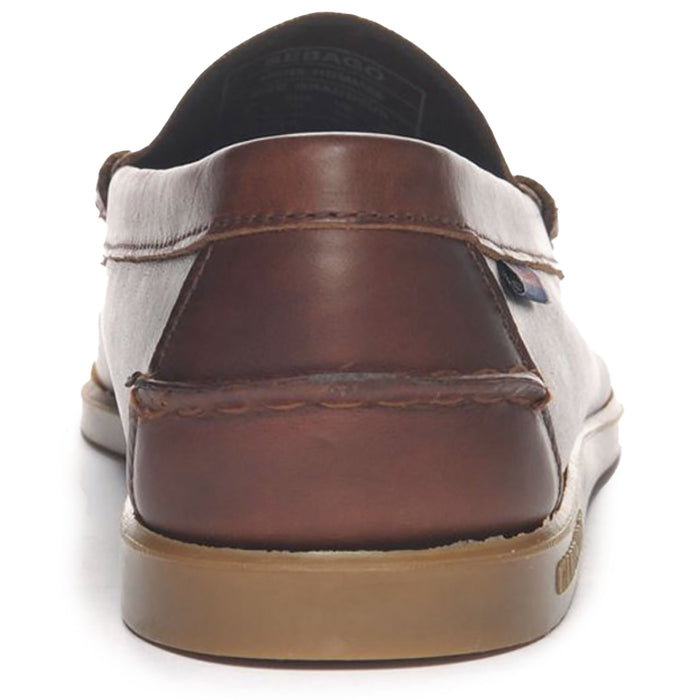 Sebago Dolphin Waxed Leather Loafer - Brown Gum
