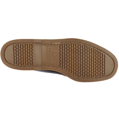 Sebago Dolphin Waxed Leather Loafer - Dark Brown