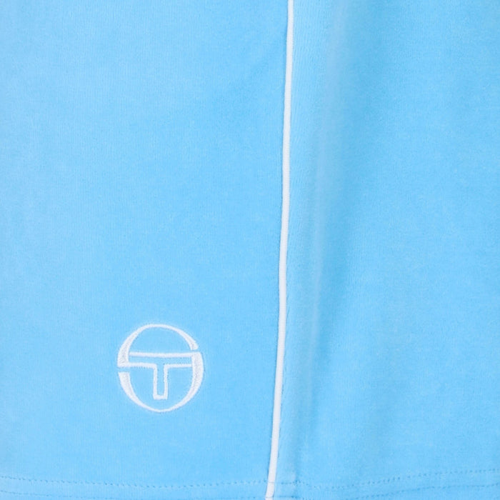 Sergio Tacchini Tasso Velour Short - Baltic Sea