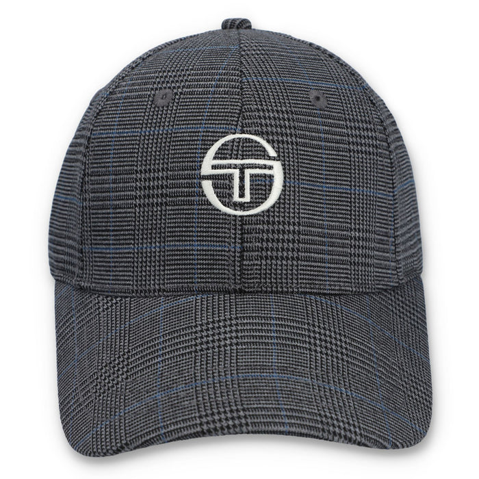 Sergio Tacchini Wessler Classic 6 Panel Strapback Cap - Charcoal