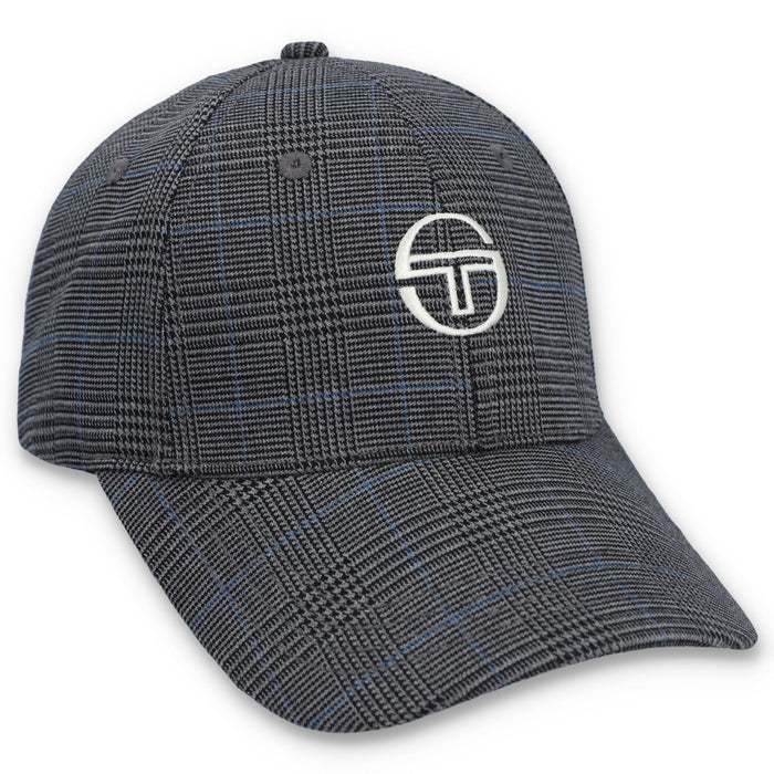 Sergio Tacchini Wessler Classic 6 Panel Strapback Cap - Charcoal