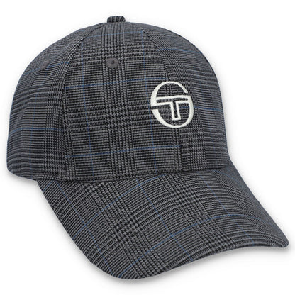 Sergio Tacchini Wessler Classic 6 Panel Strapback Cap - Charcoal