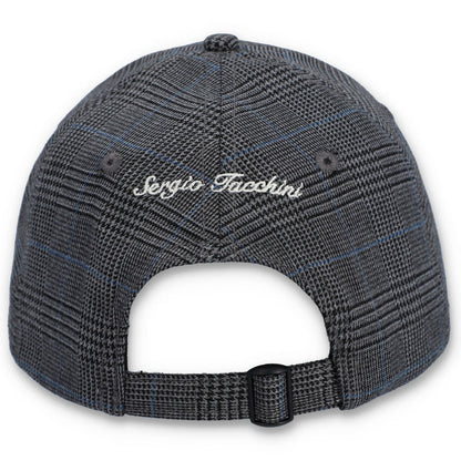 Sergio Tacchini Wessler Classic 6 Panel Strapback Cap - Charcoal