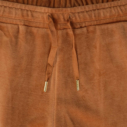 Sergio Tacchini x Stuarts x Stuarts Damarindo Velour Track Pants - Almond/Maritime Blue