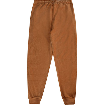 Sergio Tacchini x Stuarts x Stuarts Damarindo Velour Track Pants - Almond/Maritime Blue
