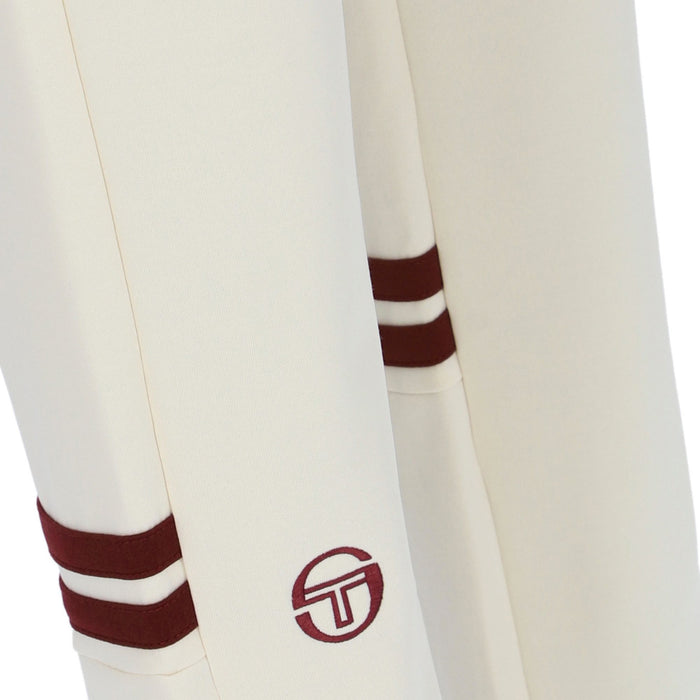 Sergio Tacchini x Stuarts x Stuarts Orion Track Pants - Buttercream/Merlot