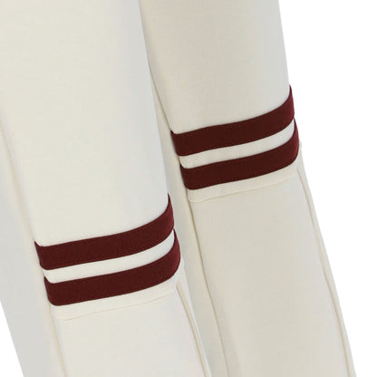 Sergio Tacchini x Stuarts x Stuarts Orion Track Pants - Buttercream/Merlot