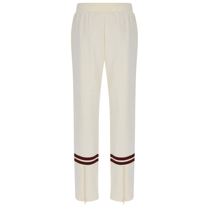 Sergio Tacchini x Stuarts x Stuarts Orion Track Pants - Buttercream/Merlot