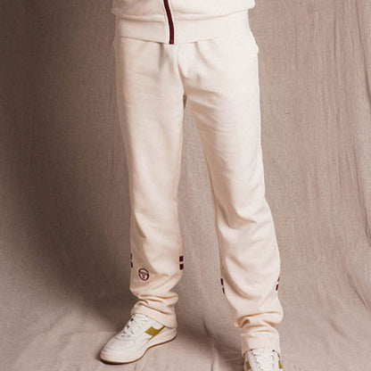 Sergio Tacchini x Stuarts x Stuarts Orion Track Pants - Buttercream/Merlot