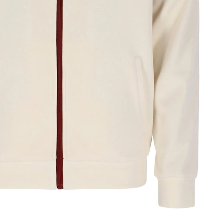 Sergio Tacchini x Stuarts x Stuarts Orion Track Top - Buttercream/Merlot