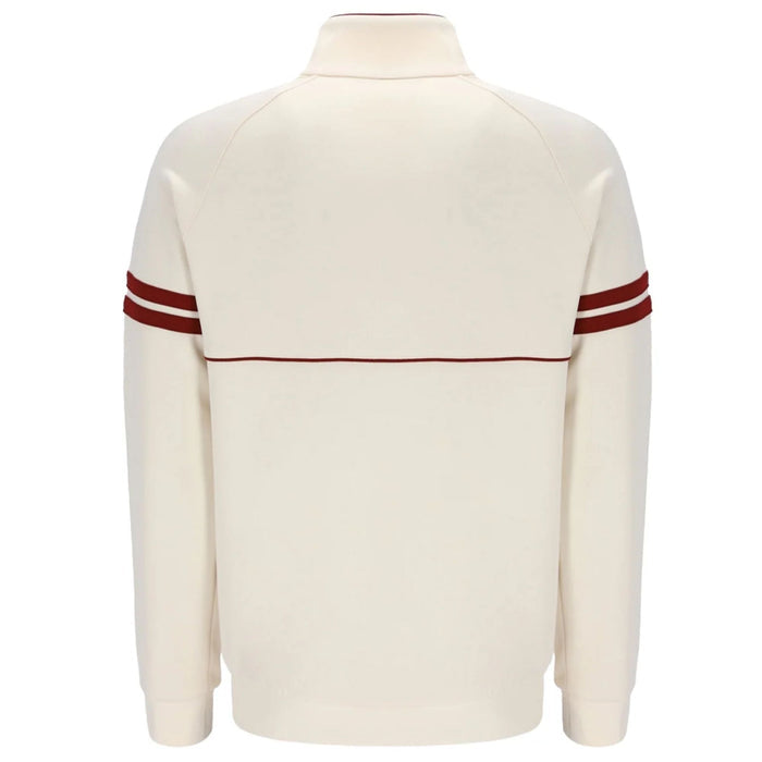 Sergio Tacchini x Stuarts x Stuarts Orion Track Top - Buttercream/Merlot
