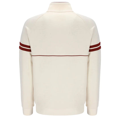 Sergio Tacchini x Stuarts x Stuarts Orion Track Top - Buttercream/Merlot