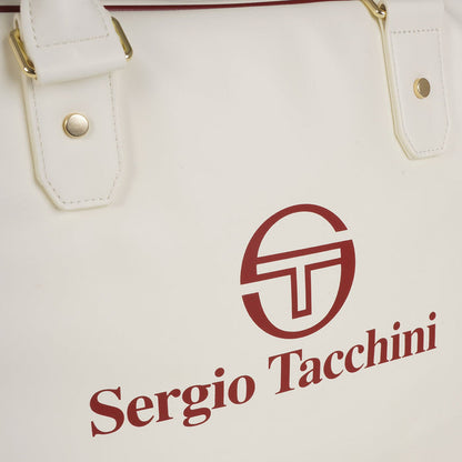 Sergio Tacchini x Stuarts x Stuarts Railton Holdall - Buttercream/Merlot