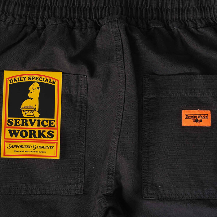 Service Works Classic Chef Pants - Black