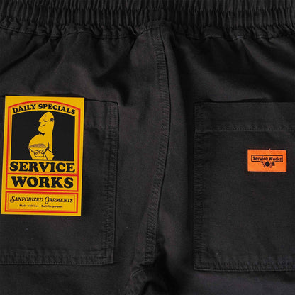 Service Works Classic Chef Pants - Black