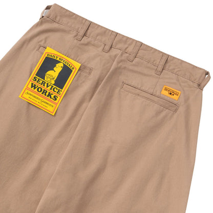 Service Works Twill Part Timer Pants - Mushroom