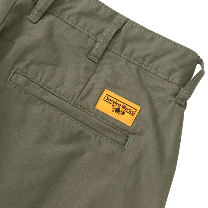 Service Works Twill Part Timer Pants - Olive