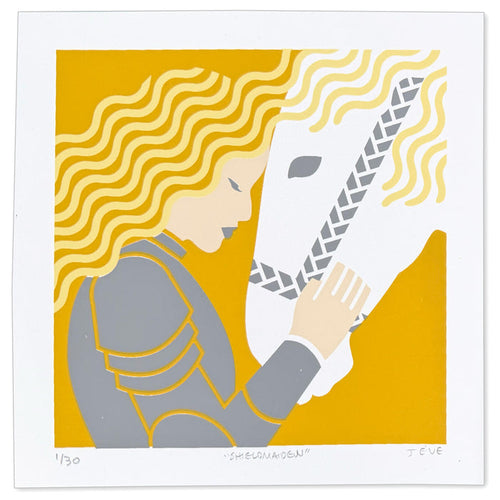"Shieldmaiden" Limited-Edition Screen Print