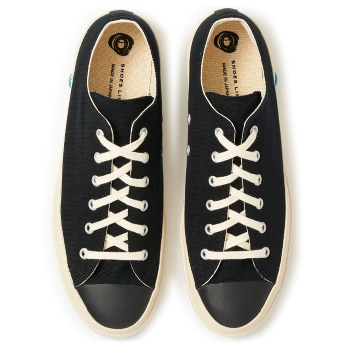 Shoes Like Pottery 01JP Low Canvas Sneakers - Black