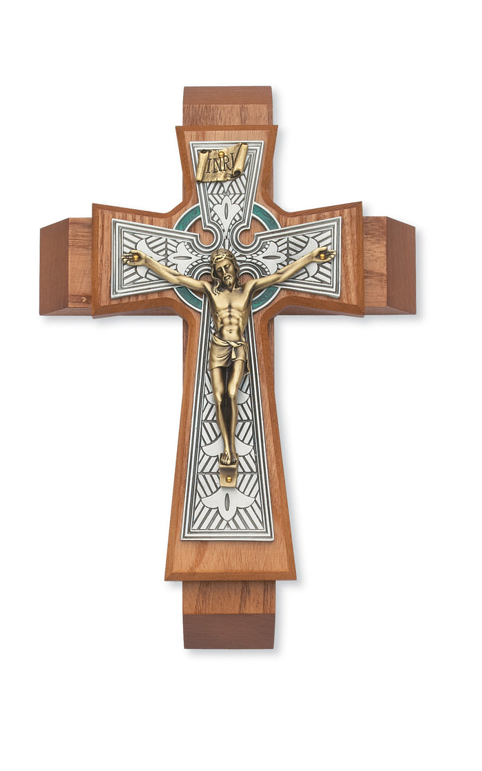 Sick Call Crucifix - 11 in. Celtic Sick Call Set, Boxed