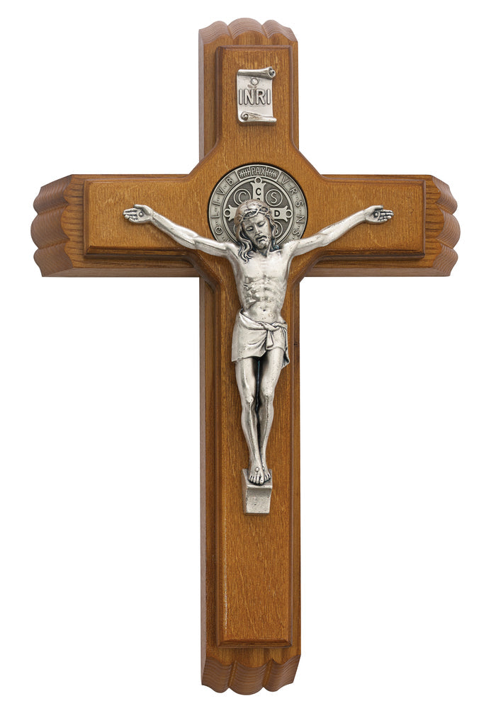 Sick Call Crucifix - 13 in. St Benedict Sick Call, Boxed