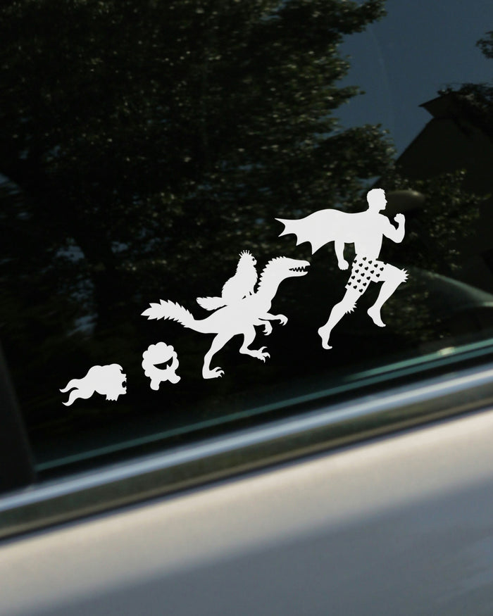 Silhouettes Decal (White)