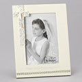 Silver Scroll Communion Frame 8"H