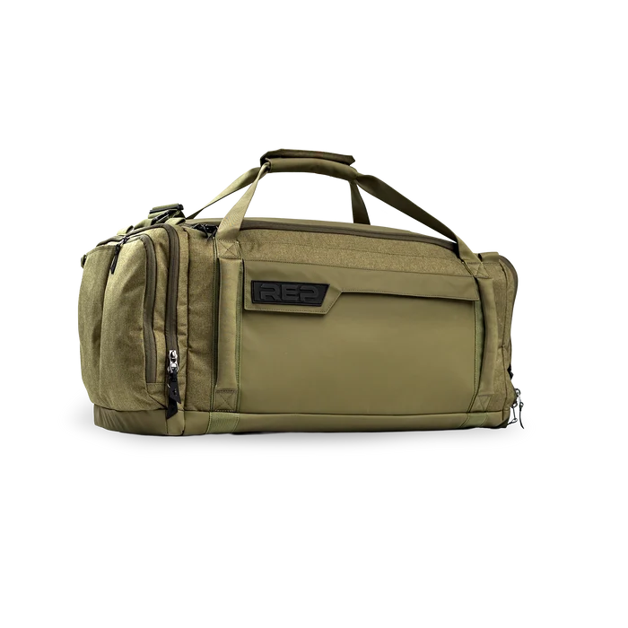 The REP Fitness Slate Duffel Bag 50L in Olive