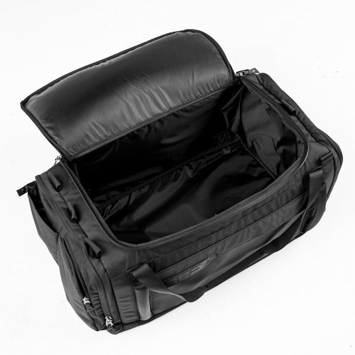 The REP Fitness Slate Duffel Bag inside view in Black
