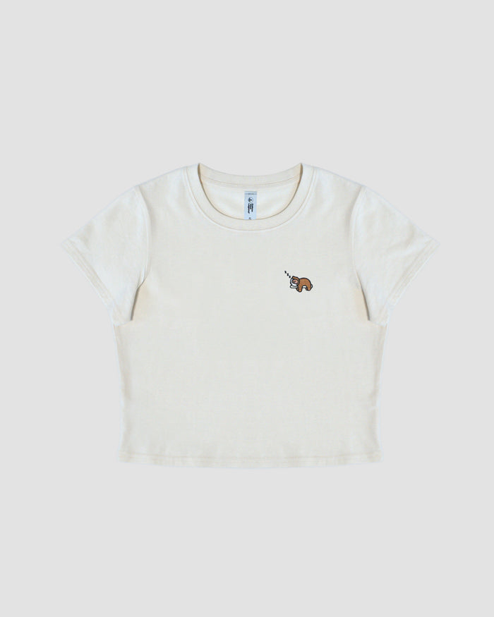 Sloth Women's Crop - Follow Your Legend