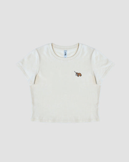 Sloth Women's Crop - Follow Your Legend