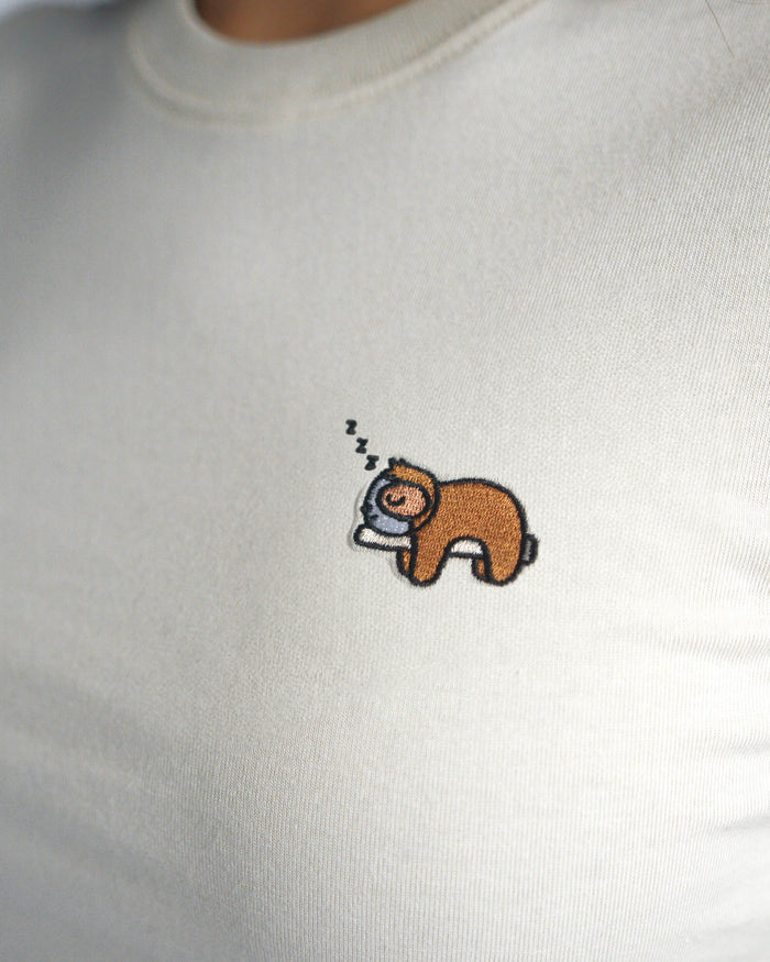 Sloth Women's Crop - Follow Your Legend