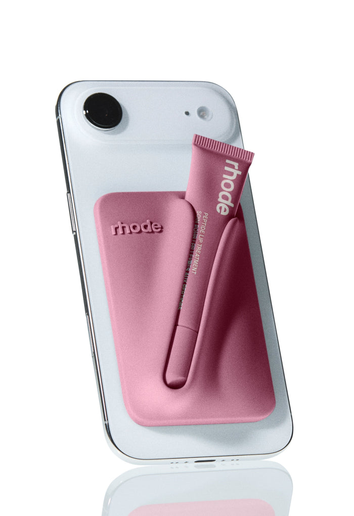 pretzel snap-on lip case with peptide lip tint pretzel
