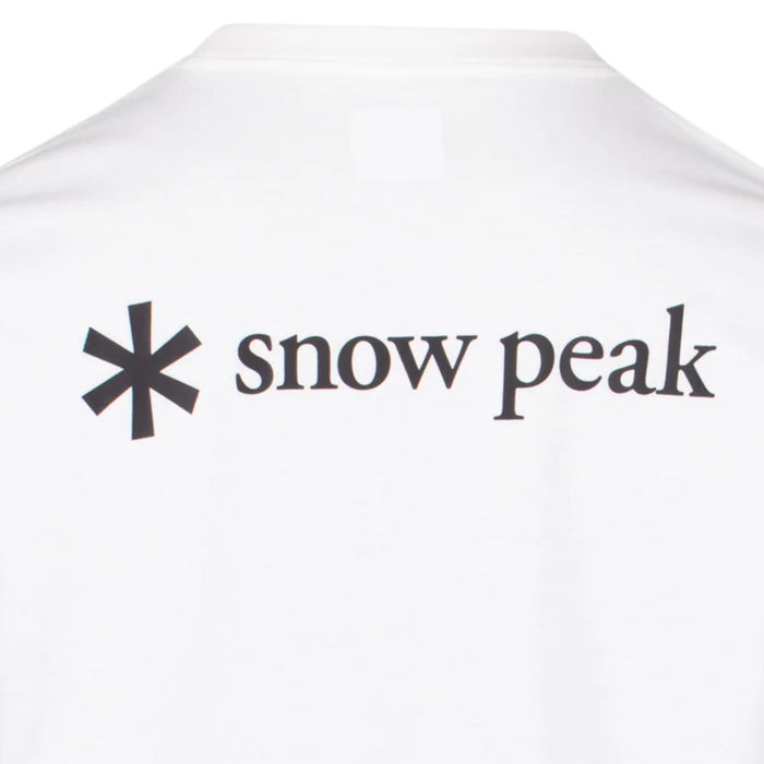 Snow Peak Back Printed Logo T-Shirt - Off White