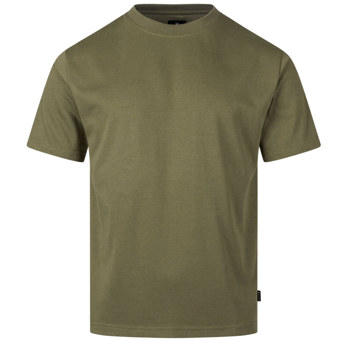 Snow Peak Back Printed Logo T-Shirt - Olive