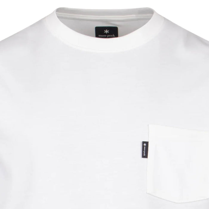 Snow Peak Pocket T-Shirt - Off White