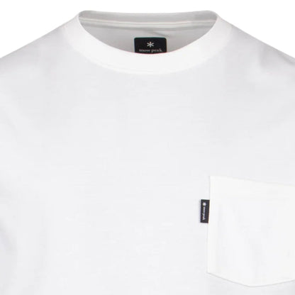 Snow Peak Pocket T-Shirt - Off White
